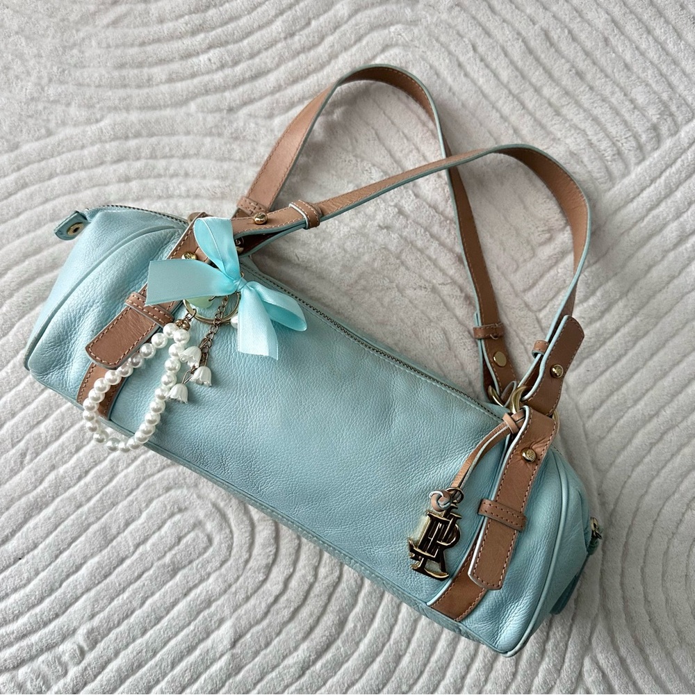 Vintage Ralph Lauren Barrel Shoulder Bag - Picture 8 of 14